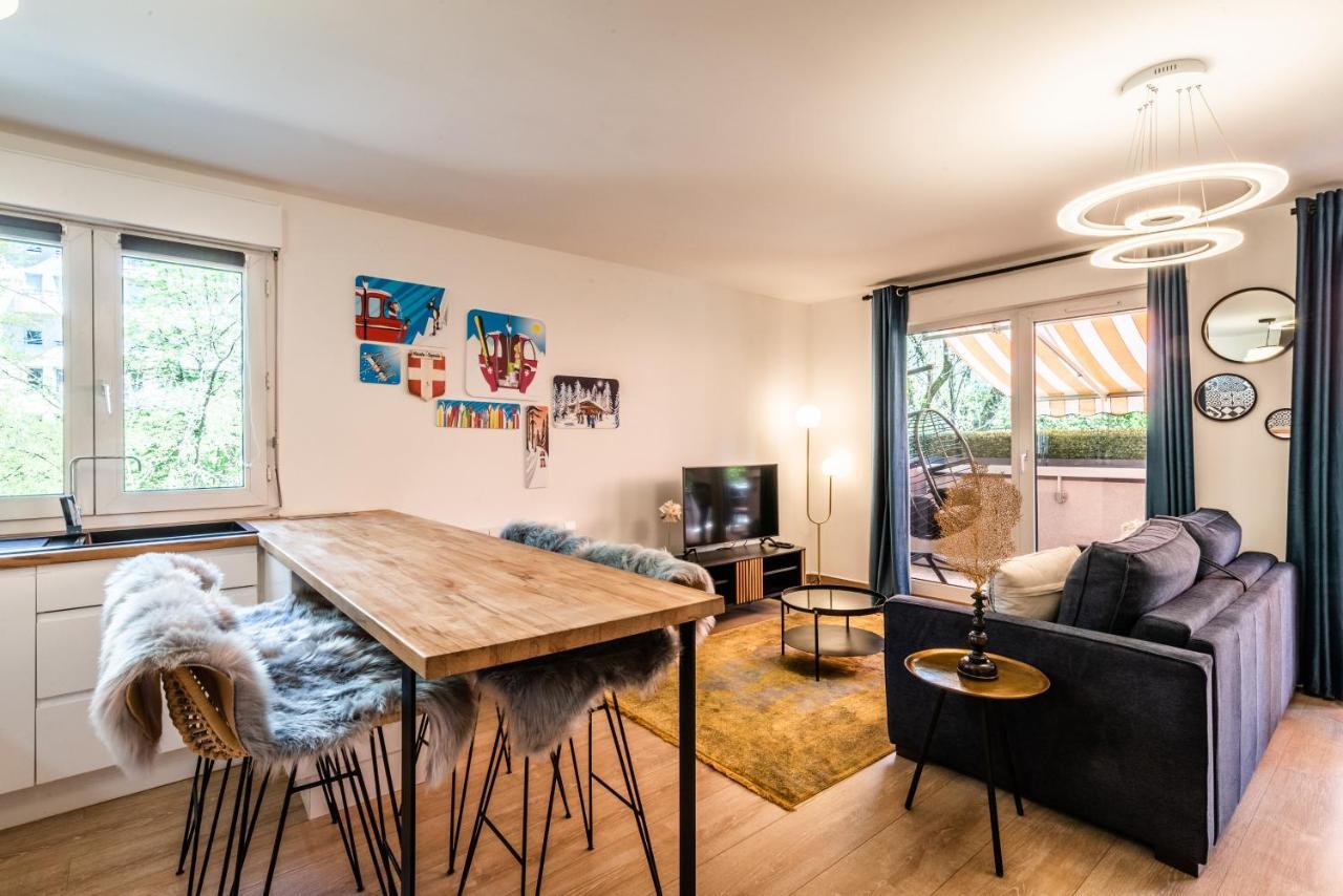 Ferienwohnung La Terrasse Du Thiou Annecy Exterior foto