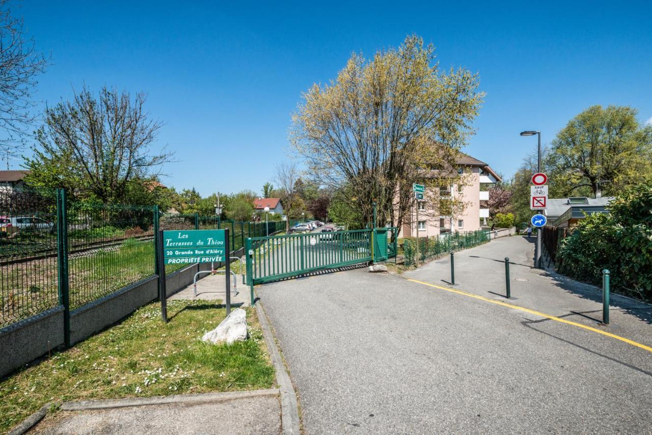 Ferienwohnung La Terrasse Du Thiou Annecy Exterior foto